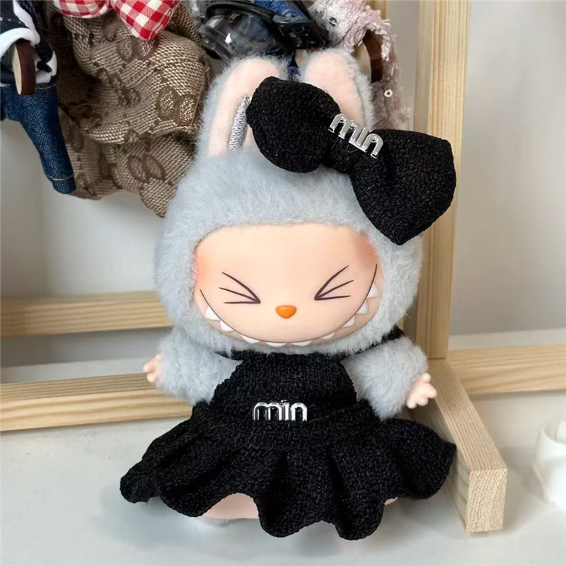 Baby Clothing - ชุดเสื้อผ้าสำหรับตุ๊กตา Labubu ขนาด 15-17 ซม. สไตล์เกาหลี