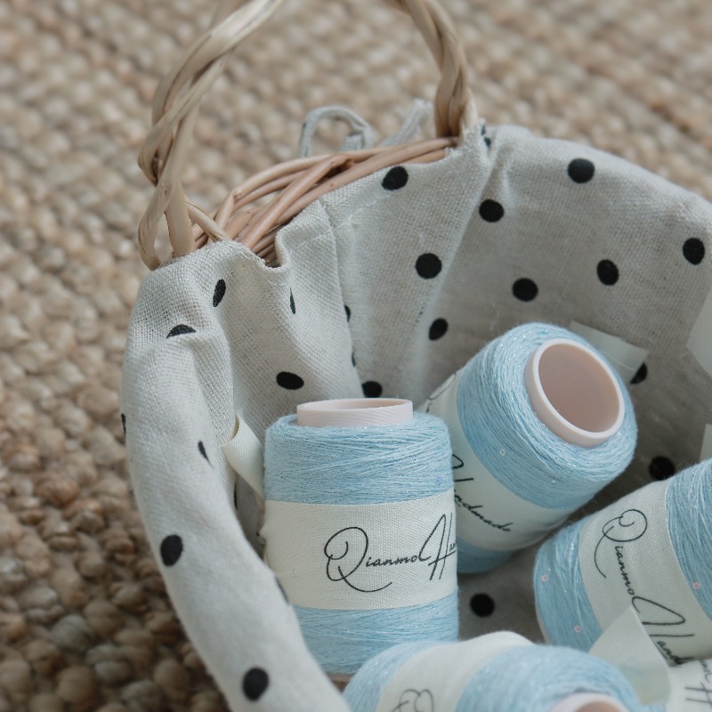 Baby Clothing High Quality - ไหมพรมหนา 0.6-1 มม. 25 กรัม ทำจากขนอัลปาก้า