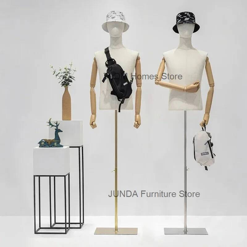 Baby Clothing Display Stand - หุ่นโชว์เสื้อผ้าชายแบบครึ่งตัว รุ่นเกาหลี สำหรับร้านค้า หุ่นโชว์แบบเต็มตัว พร้อมขาตั้ง หุ่นโชว์หญิง