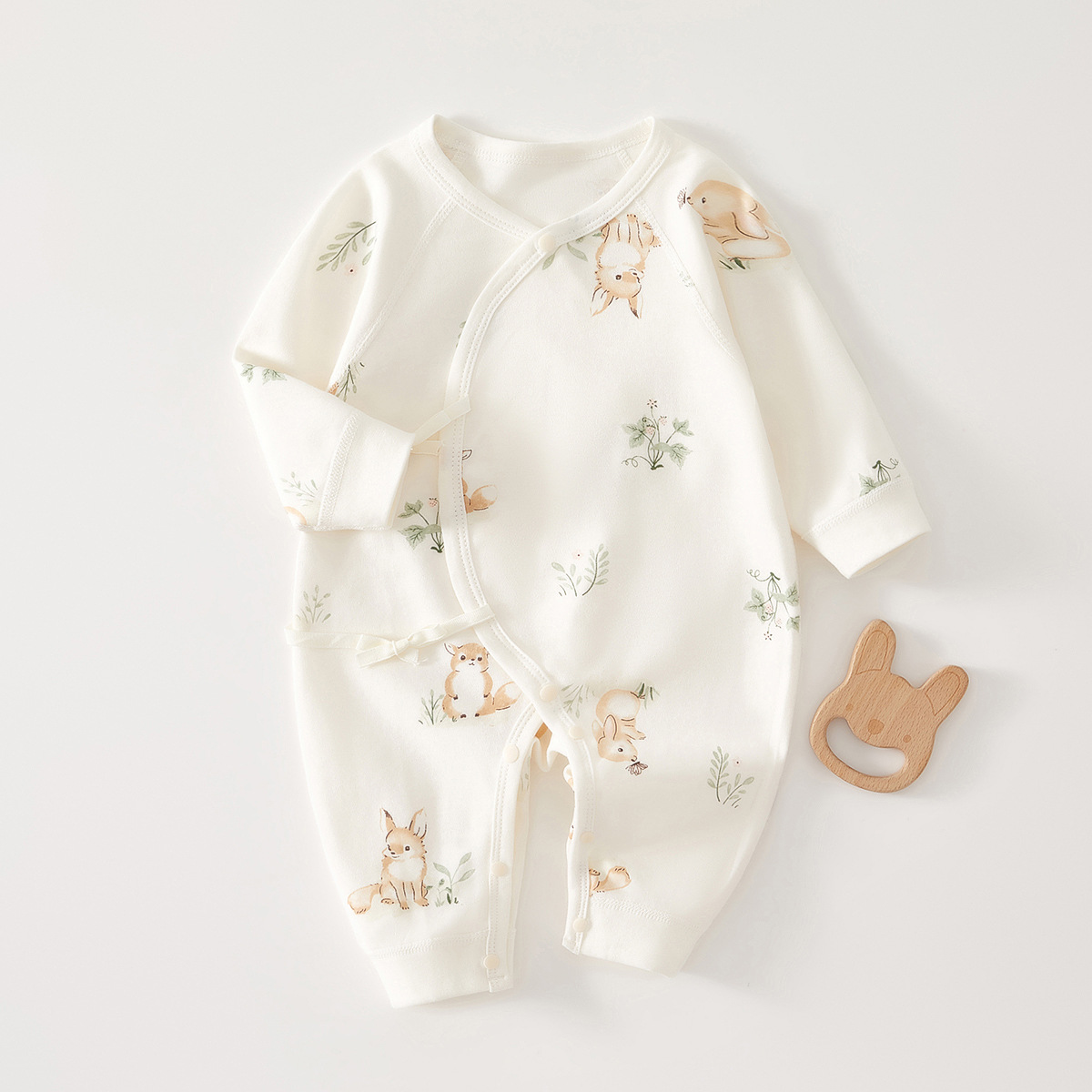 Baby Clothing High Quality - AYNIGIELL คุณภาพสูงทารกแรกเกิด Jumpsuit โฟร์ซีซั่นน่ารักเด็ก Jumpsuit 0-6M