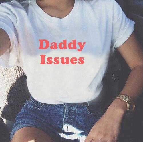 Baby Clothing High Quality - Skuggnas Daddy ปัญหา Tumblr หญิงเสื้อความงามเสื้อผ้าน้ําตาลเสื้อเด็ก Kawaii