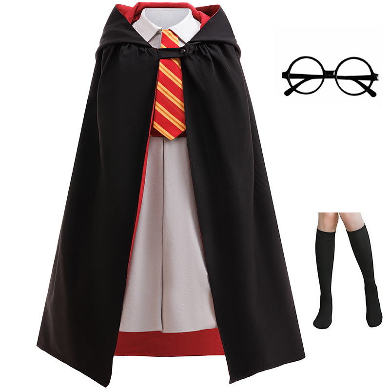 Baby Clothing Sizes - Girls Halloween School Dress With Cloak