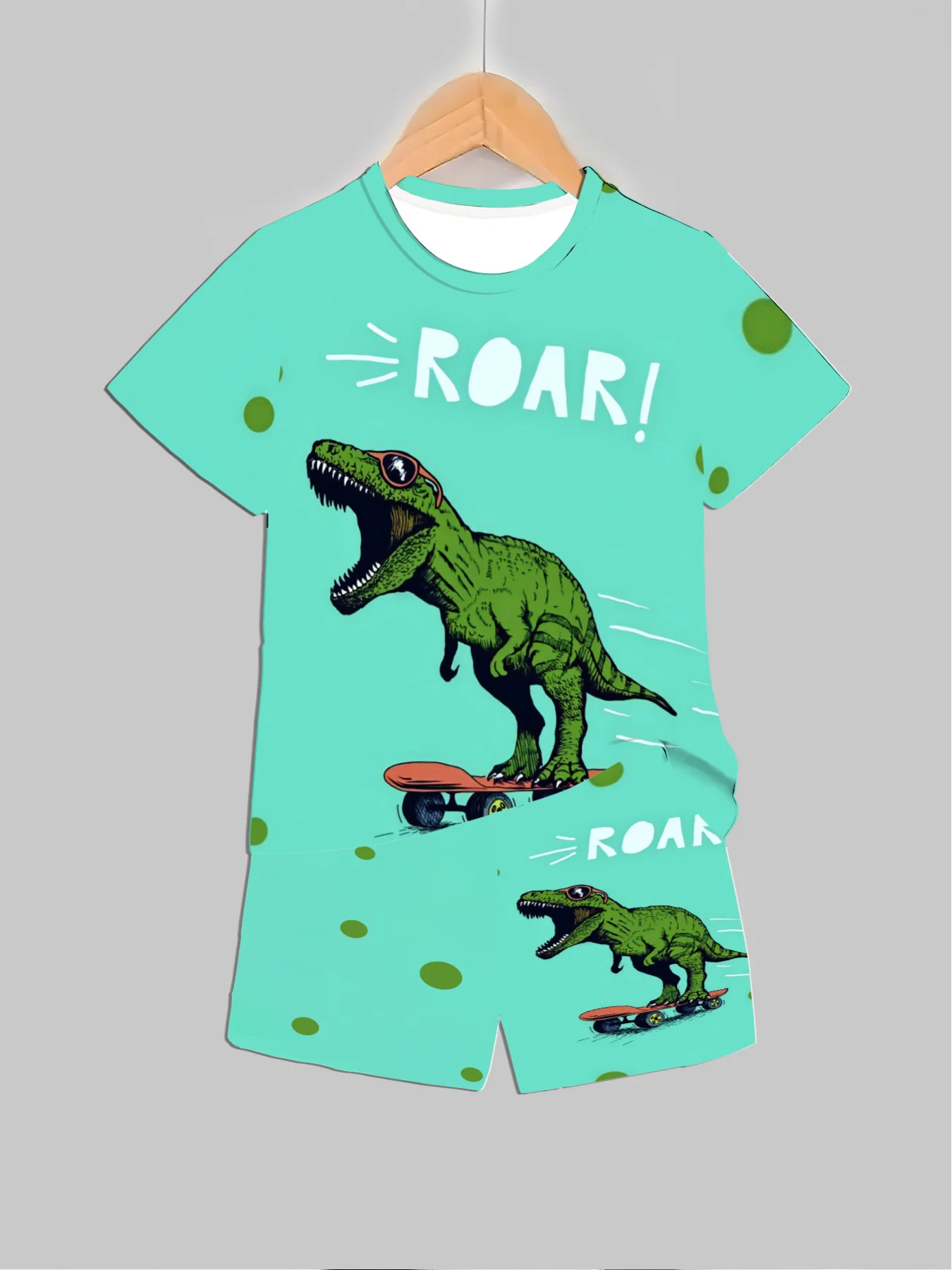 ชุดเสื้อผ้าพิมพ์ลายไดโนเสาร์ให - Baby Clothing บทวิจารณ์และราคา