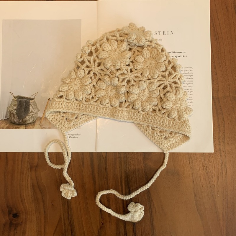 หมวกเด็ก 44-50 ซม. หมวกถักมือม - Baby Hat Beanie บทวิจารณ์และราคา