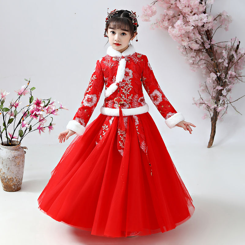 Hanfu 2024ชุดเด็กผู้หญิงแบบโบร - Baby Clothing Winter บทวิจารณ์และราคา