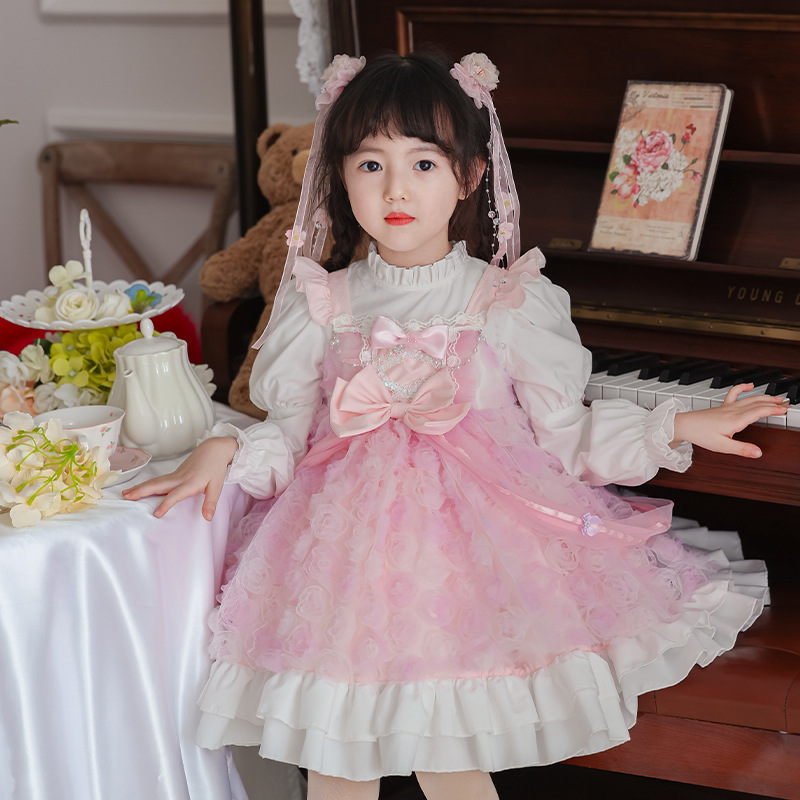 ชุดเดรสเด็กผู้หญิงแขนพองคุณภาพ - Baby Clothing High Quality บทวิจารณ์และราคา