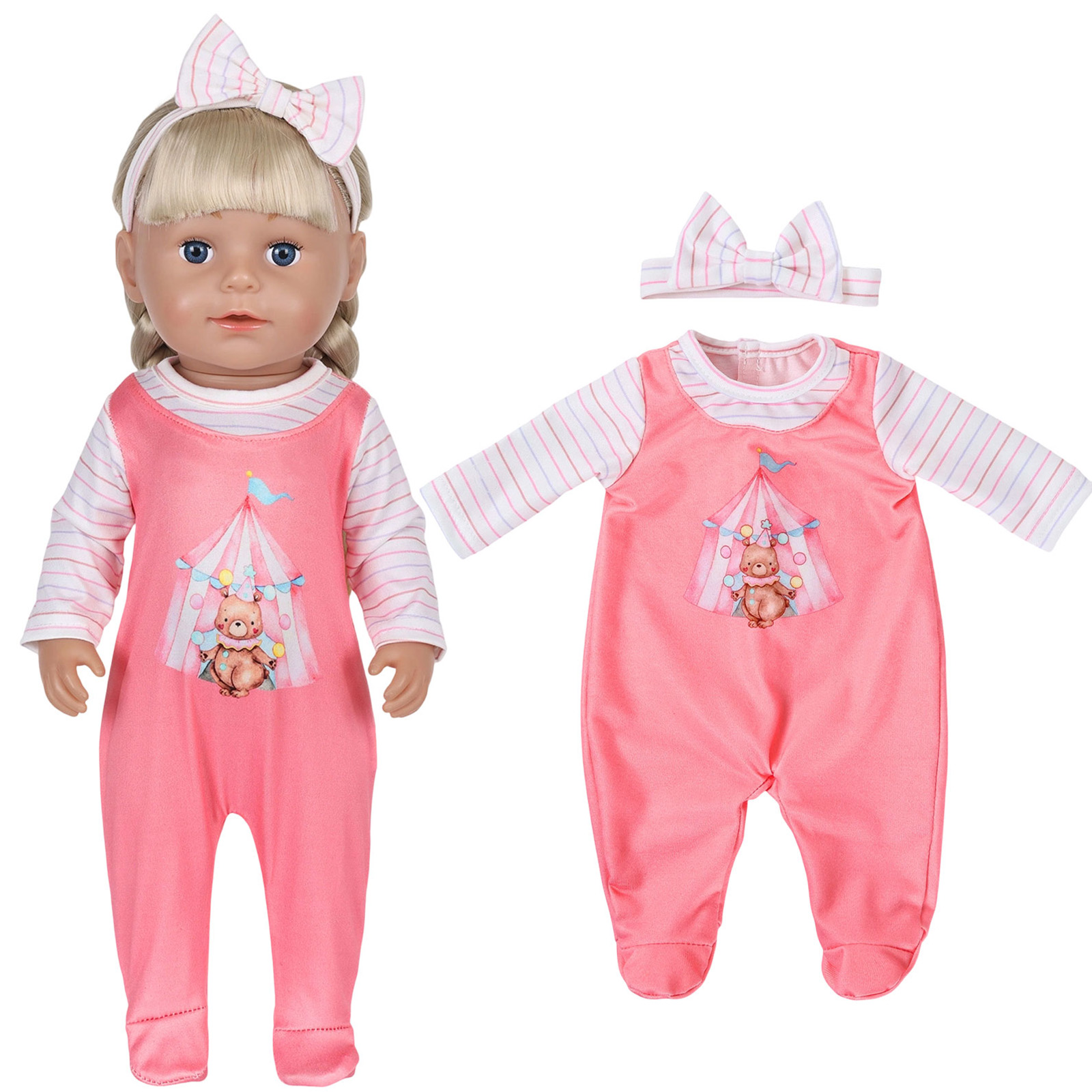 เสื้อผ้าตุ๊กตาสำหรับ 16-18 นิ้ - Baby Clothing บทวิจารณ์และราคา
