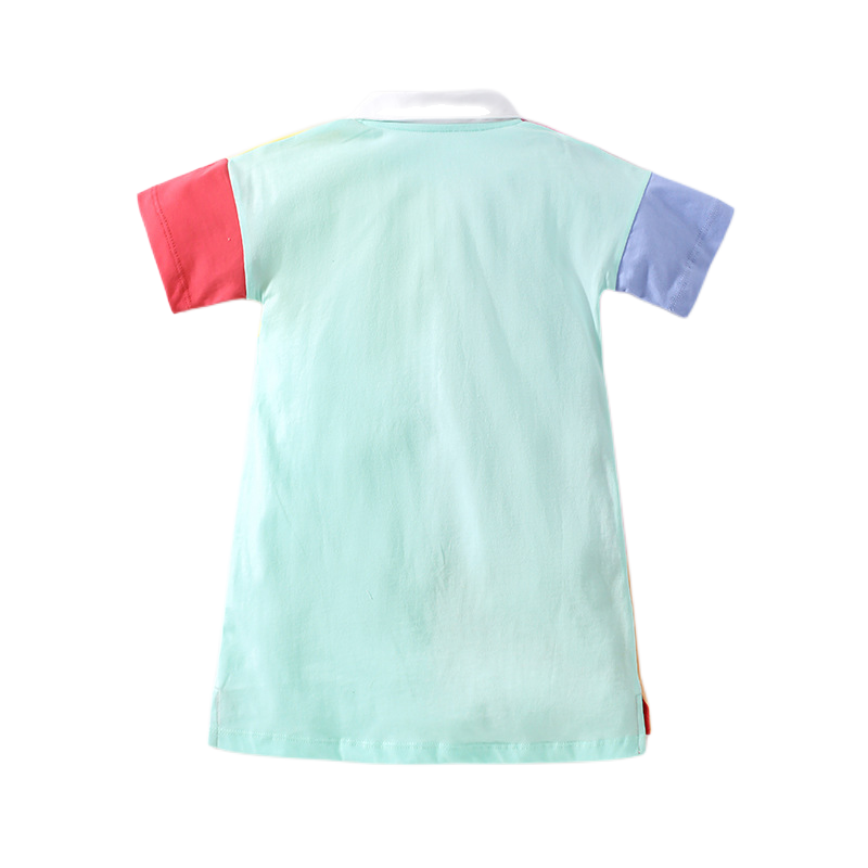 ชุดเดรสผ้าฝ้ายแขนสั้นสำหรับเด็ - Baby Clothing Line บทวิจารณ์และราคา