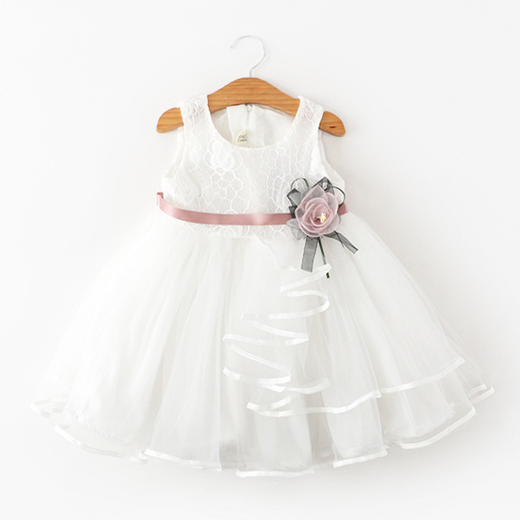 ชุดเดรสเด็กผู้หญิงแขนกุดผ้าลูก - Baby Clothing Line บทวิจารณ์และราคา