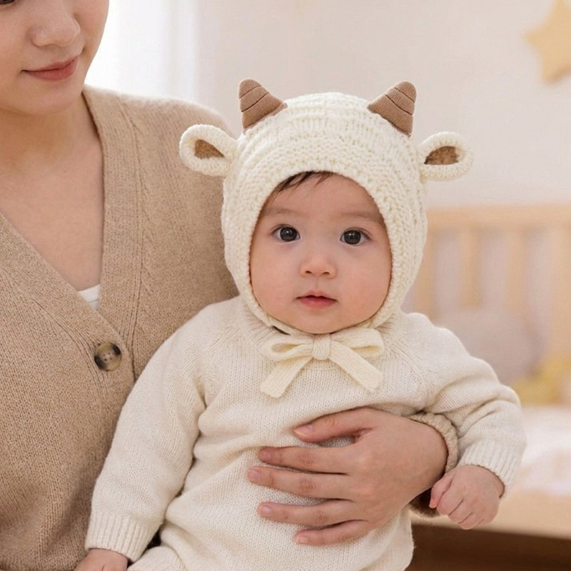 หมวกไหมพรมกันหนาวสำหรับเด็กทาร - Baby Hat Beanie บทวิจารณ์และราคา
