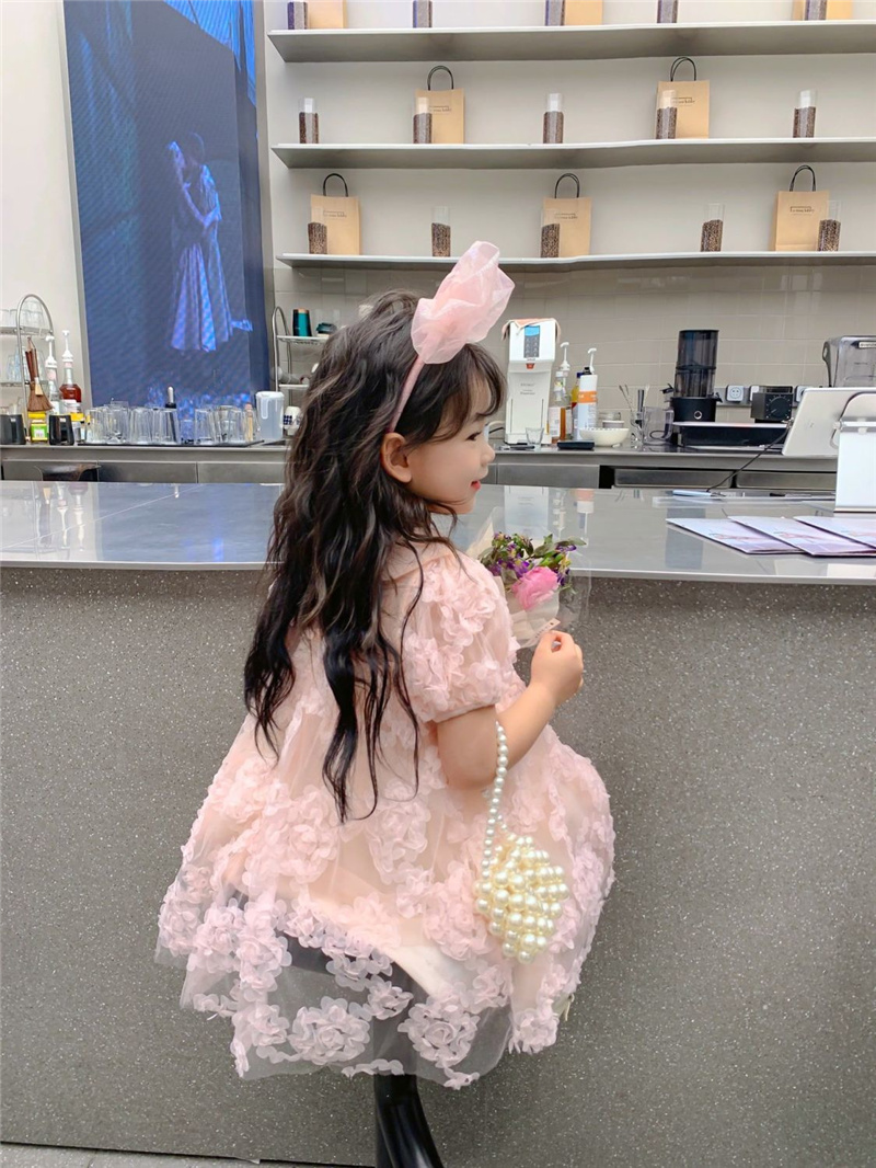 เด็กทารก 3D ดอกไม้ฤดูร้อนลูกปั - Baby Clothing Line บทวิจารณ์และราคา