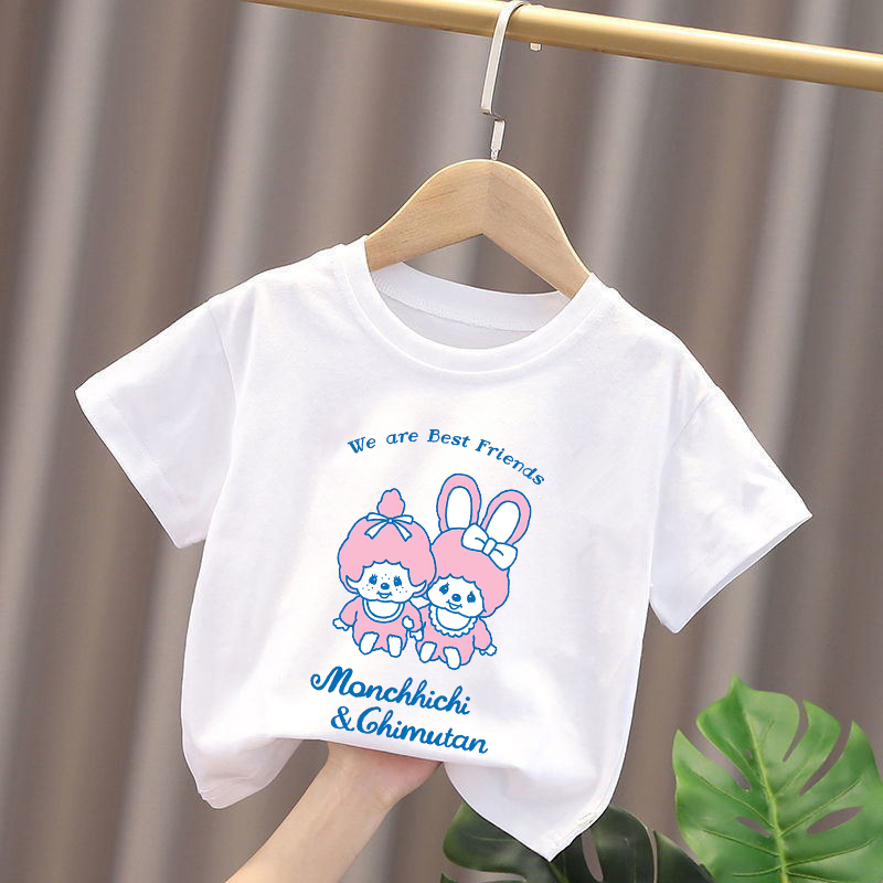 มอนชิชิเสื้อยืดเด็กอะนิเมะฟิกเ - Baby Clothing บทวิจารณ์และราคา