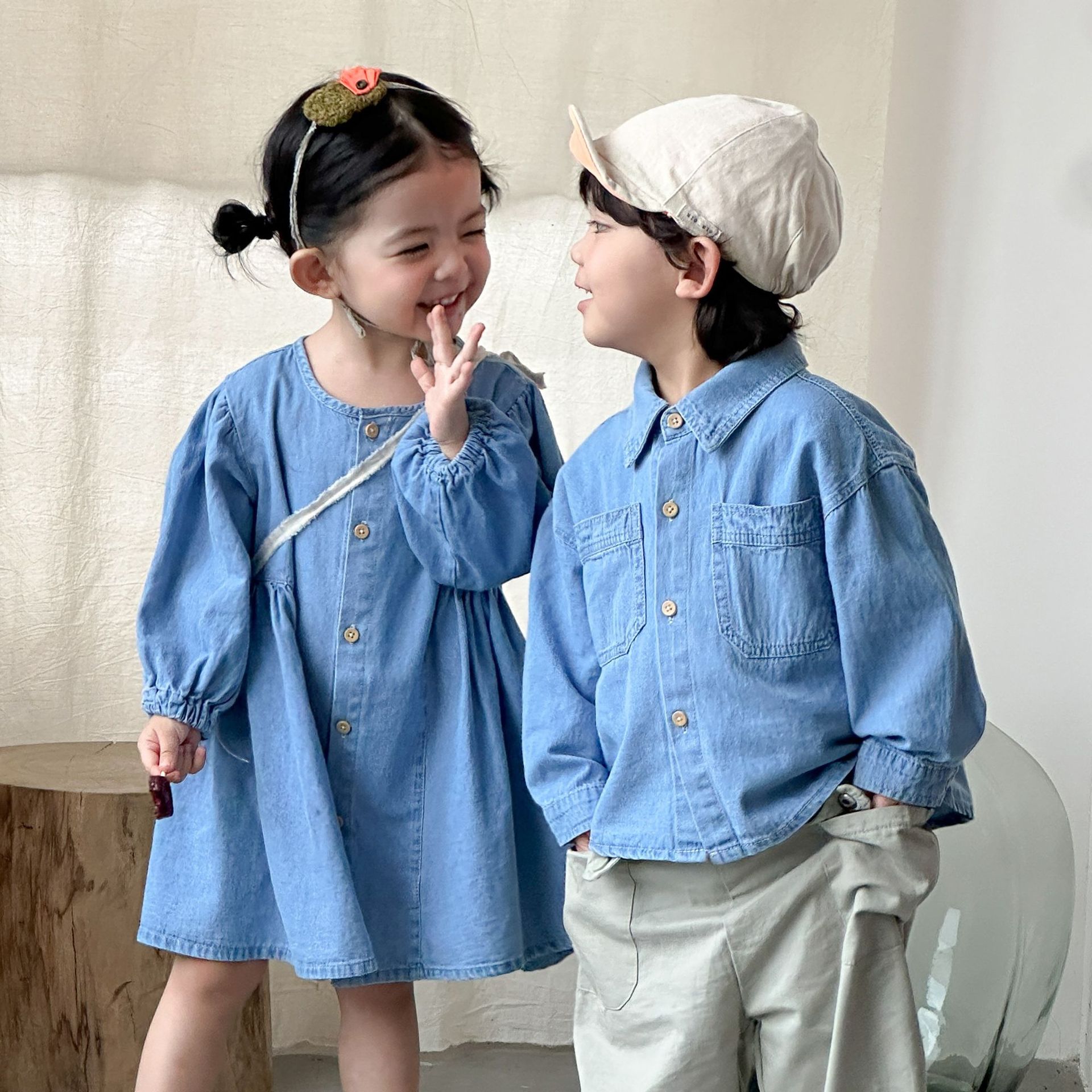 ชุดเดรสยีนส์เด็กผู้หญิง 2026 ใ - Baby Clothing Line บทวิจารณ์และราคา