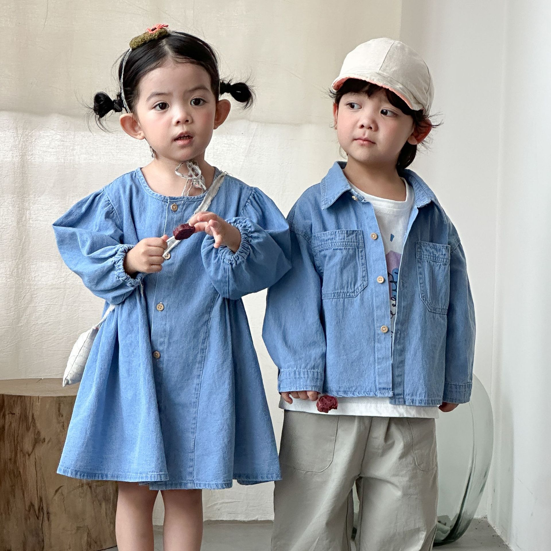 ชุดเดรสยีนส์เด็กผู้หญิง 2026 ใ - Baby Clothing Line บทวิจารณ์และราคา