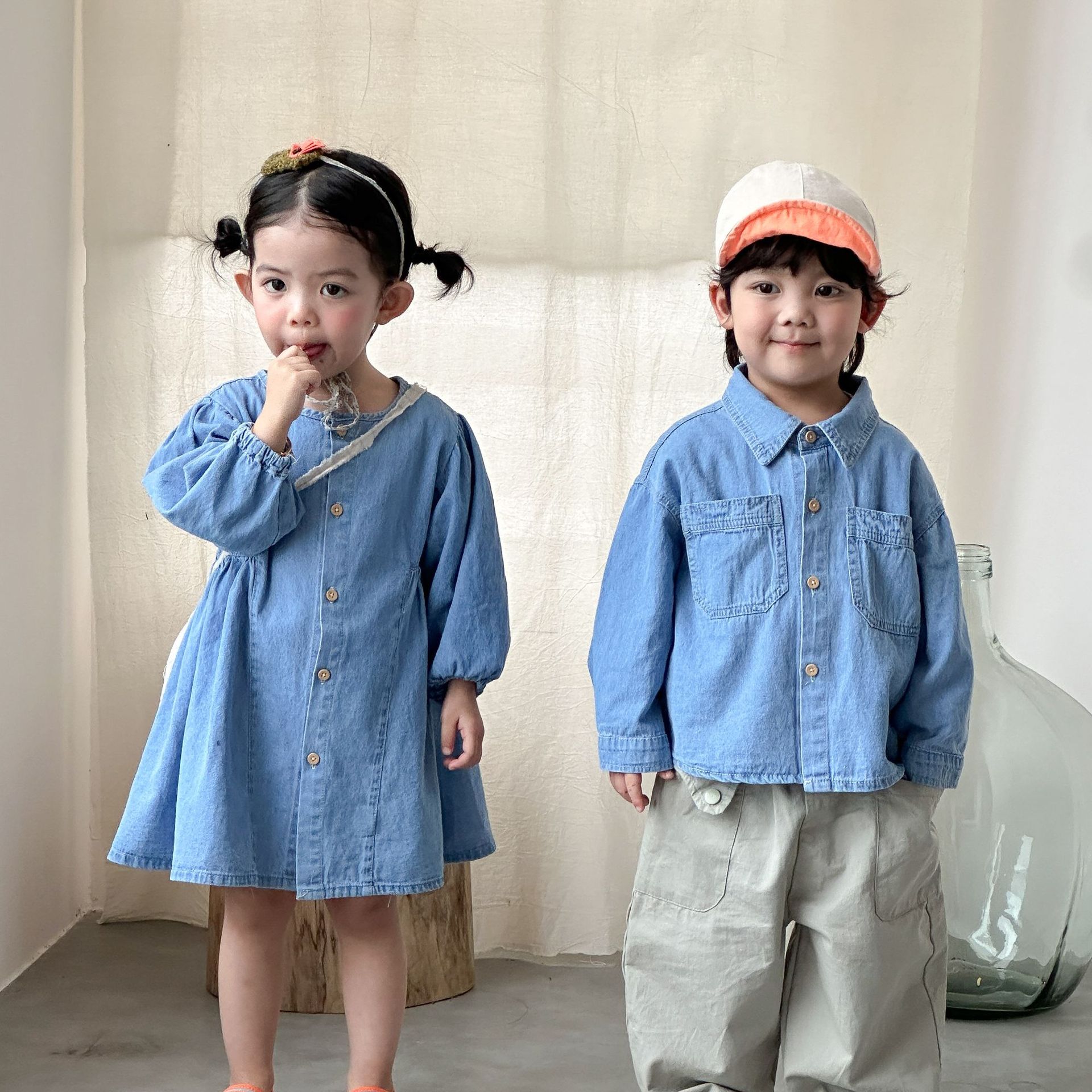 ชุดเดรสยีนส์เด็กผู้หญิง 2026 ใ - Baby Clothing Line บทวิจารณ์และราคา