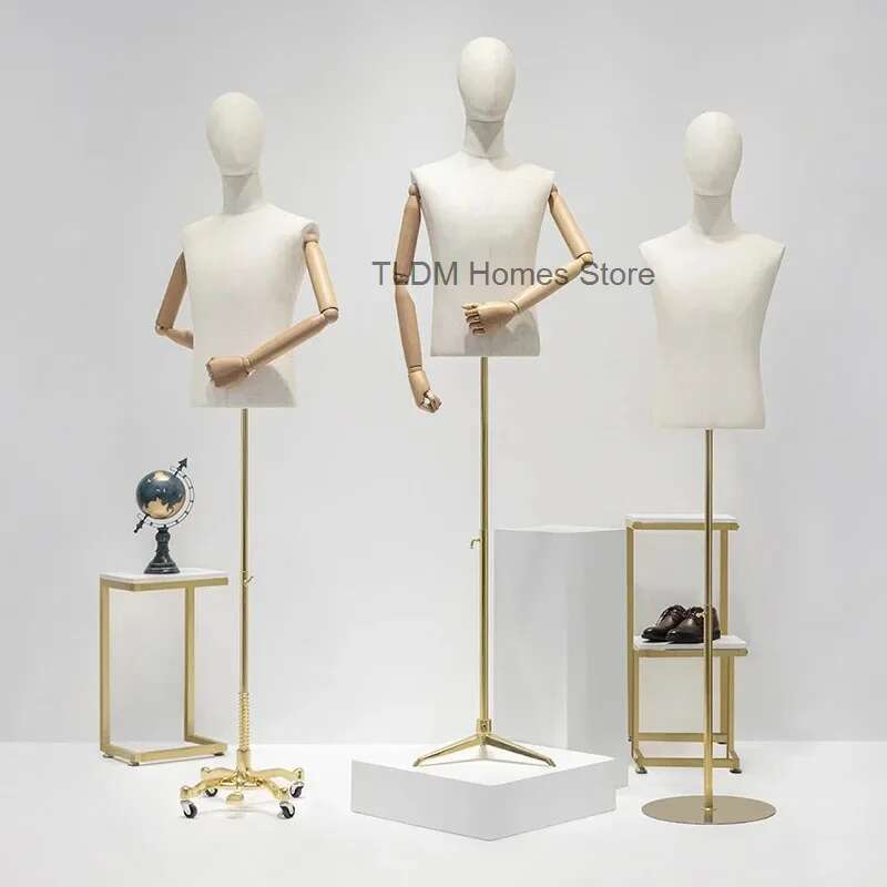 หุ่นโชว์เสื้อผ้าชายครึ่งตัว หุ - Baby Clothing Display Stand บทวิจารณ์และราคา