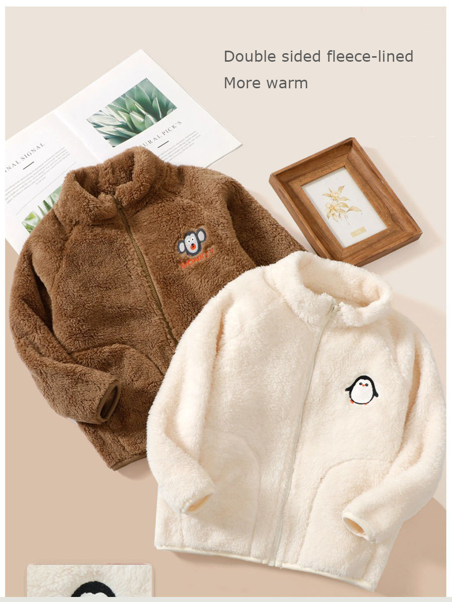เสื้อผ้าเด็กผ้าฟลีซเนื้อนุ่ม เ - Baby Clothing Winter บทวิจารณ์และราคา