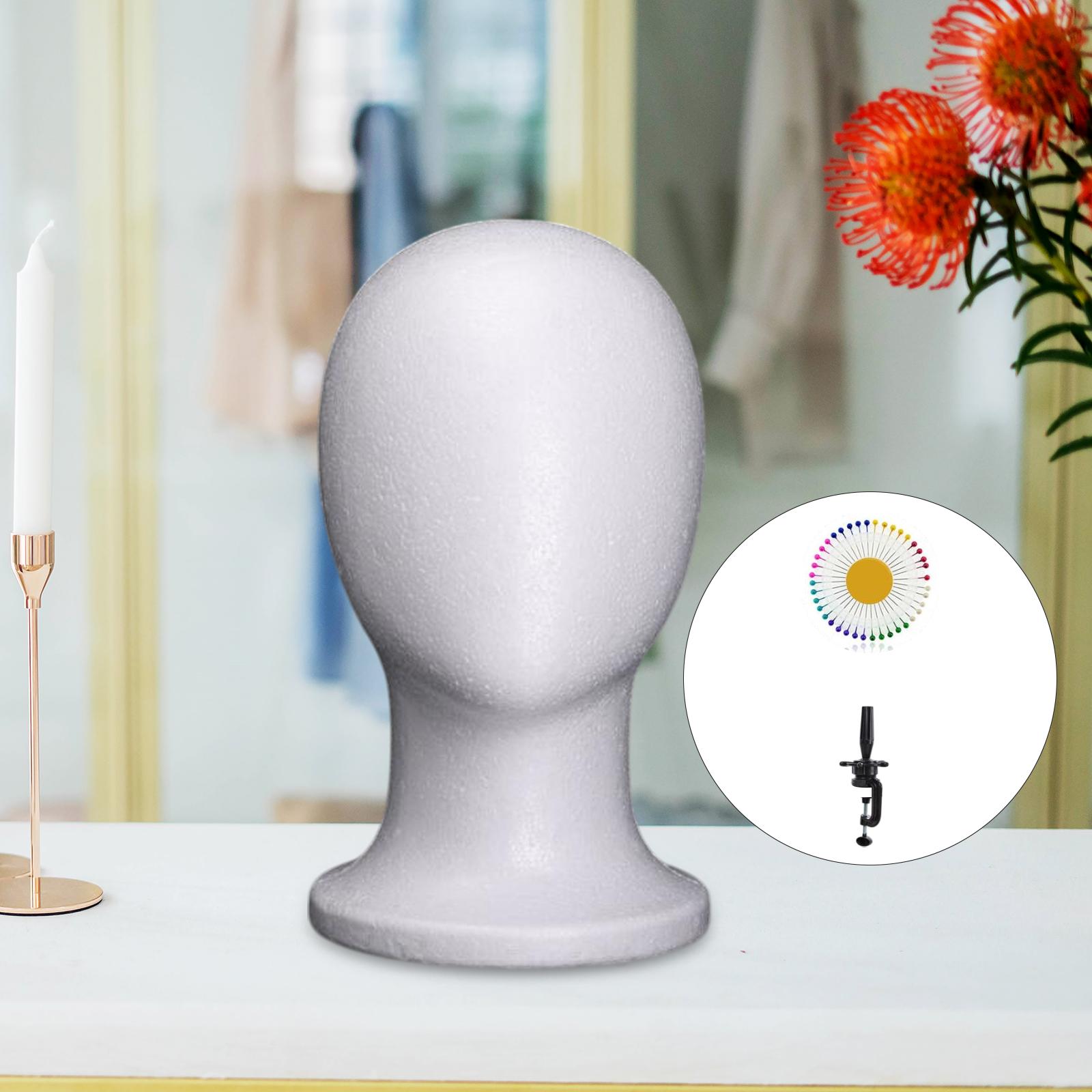 โฟมวิกผมหัวหญิง Styrofoam Mann - Baby Clothing Display Stand บทวิจารณ์และราคา