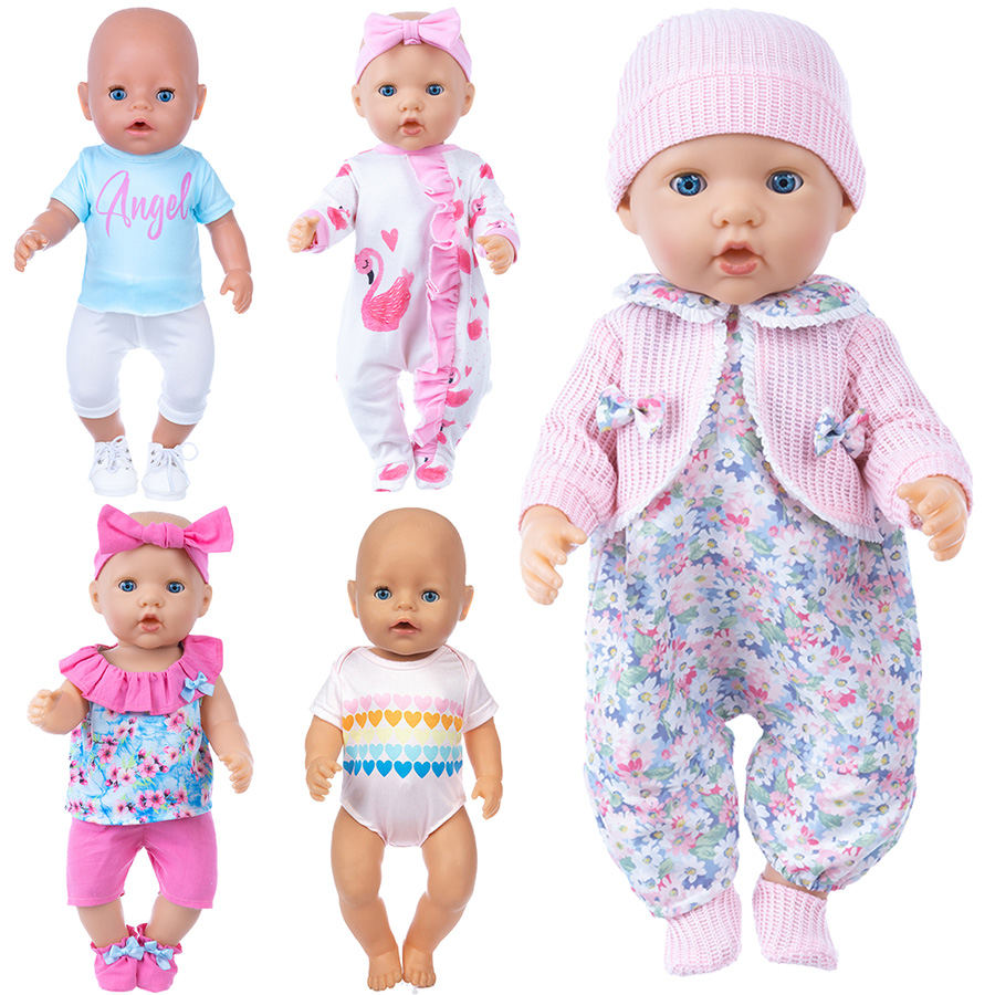 เสื้อผ้าตุ๊กตาสำหรับตุ๊กตารีบอ - Baby Clothing บทวิจารณ์และราคา
