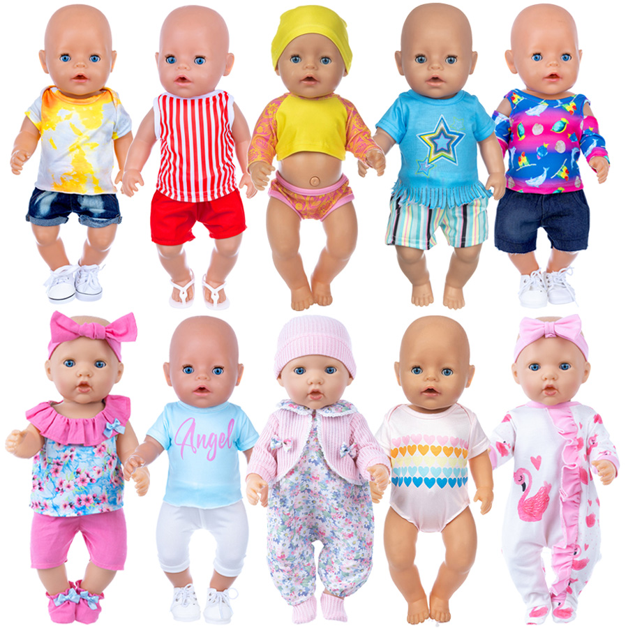 เสื้อผ้าตุ๊กตาสำหรับตุ๊กตารีบอ - Baby Clothing บทวิจารณ์และราคา
