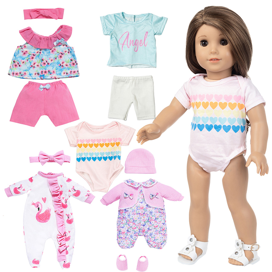 เสื้อผ้าตุ๊กตาสำหรับตุ๊กตารีบอ - Baby Clothing บทวิจารณ์และราคา