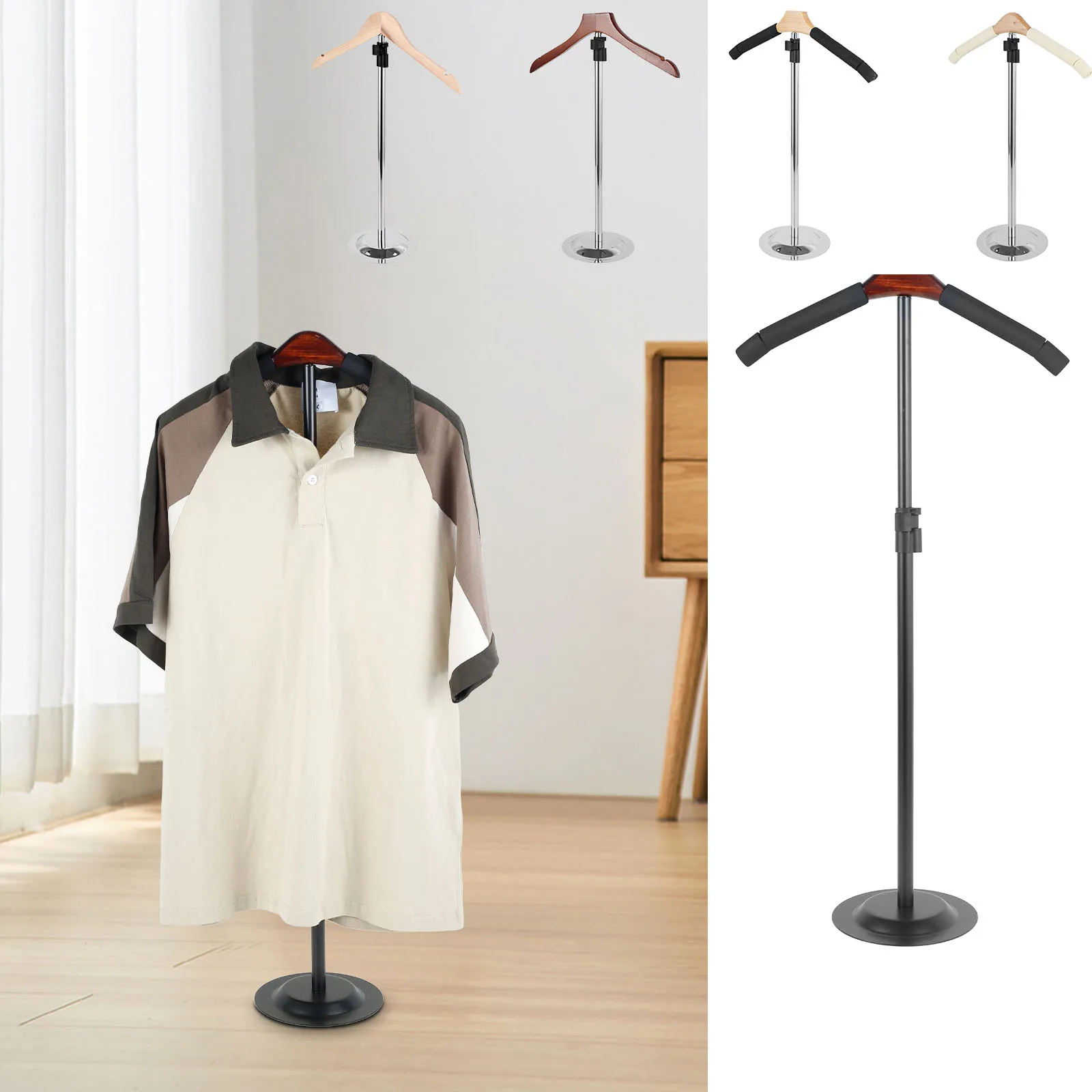 ขาตั้งโชว์เสื้อยืดปรับความสูงไ - Baby Clothing Display Stand บทวิจารณ์และราคา