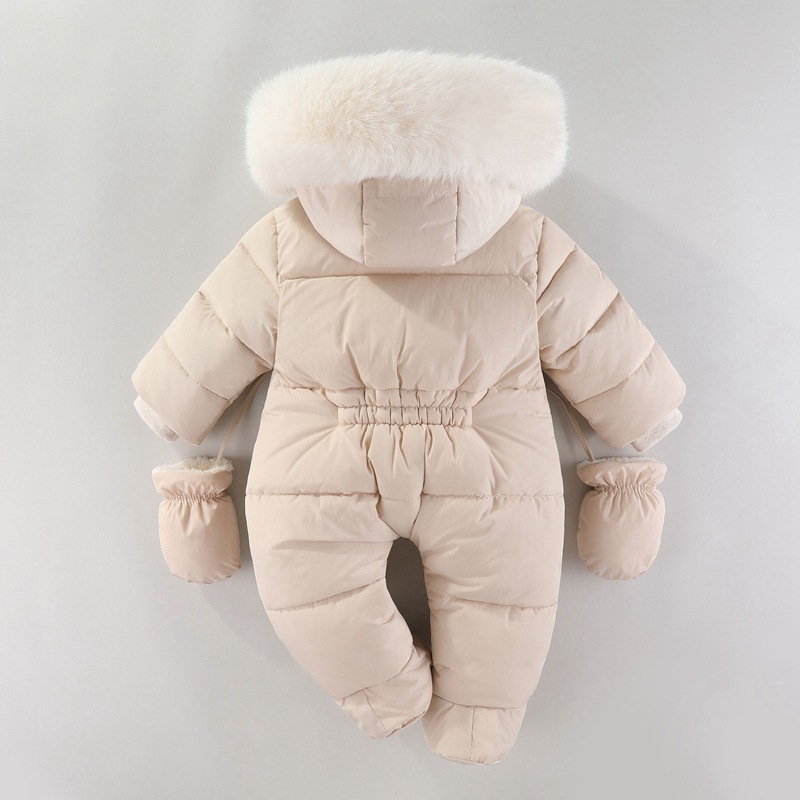 ชุดหมีทารกแรกเกิดฤดูหนาวพร้อมถ - Baby Clothing Winter บทวิจารณ์และราคา