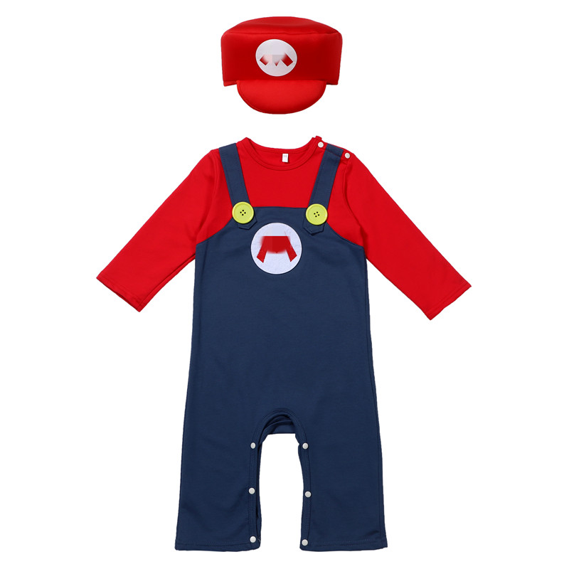 ชุดบอดี้สูทช่างประปาเด็ก สีแดง - Baby Clothing บทวิจารณ์และราคา