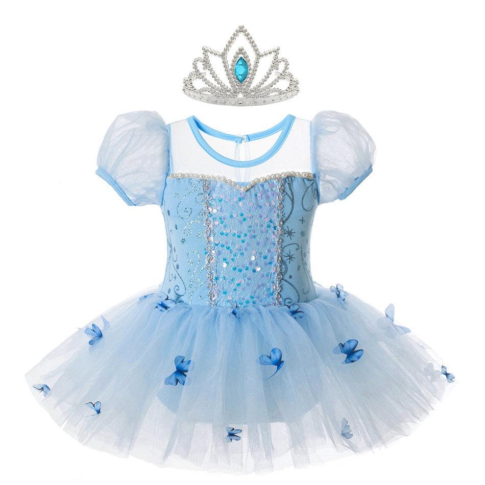 Cinderella ชุดเต้นรําสาวผีเสื้ - Baby Clothing Sizes บทวิจารณ์และราคา